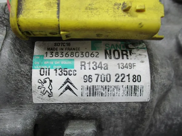 Compresseur A/C Citroen C5 X7 08-15 9670022180 image 10