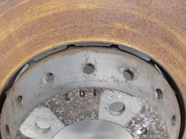 Voorremschijf Porsche Cayenne (9Y0 9Y3) 9Y0615302AB image 4