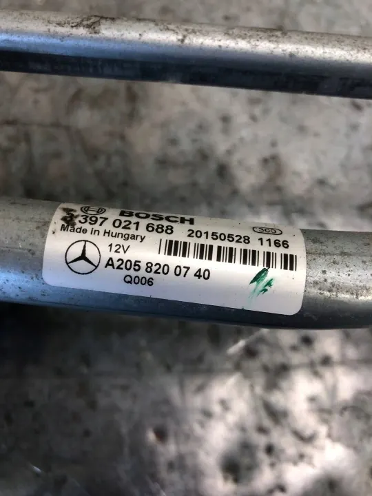 Mercedes W205 pyyhinmekanismi OEM A2058200740 image 6