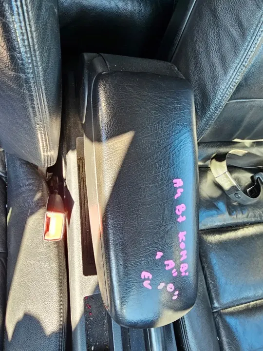 OEM 8E0 läderarmstöd för Seat Exeo & Audi A4 B7 image 2