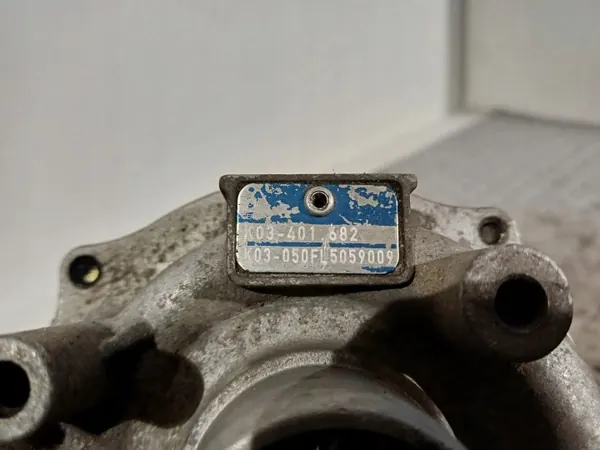 Turbocompresor usado OEM K03401682 para Peugeot 406 2.0L image 3