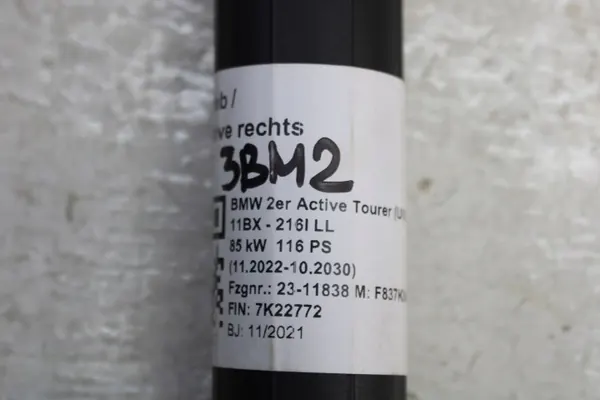 OEM bt-cars-33117 Actionneur de Klap BMW 2 - Utilisé image 8