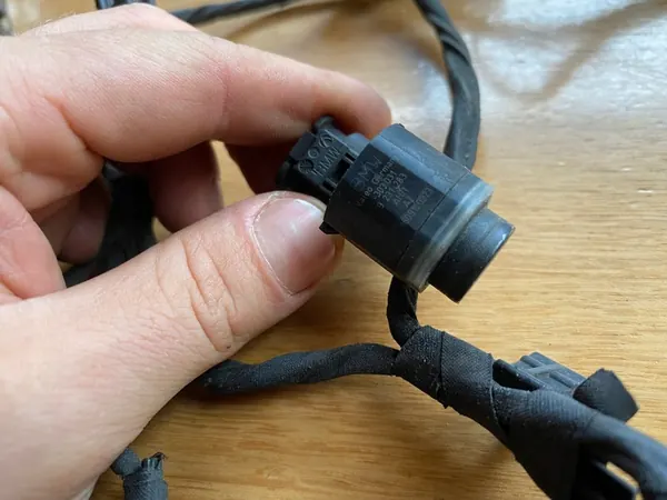 BMW 5 F10 F11 PDC Verkabelung + Näherungssensor OE 9231283 image 9