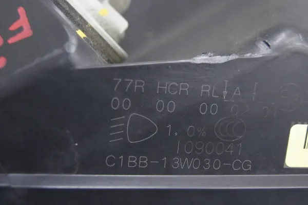 FORD FIESTA MK7 VII LIFT 12-17 VASEN VALO HALOGEN+LED image 5