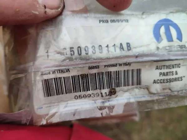 Vattenpump Jeep Cherokee III KJ Grand 2000-2008 OEM 05093911AB image 7