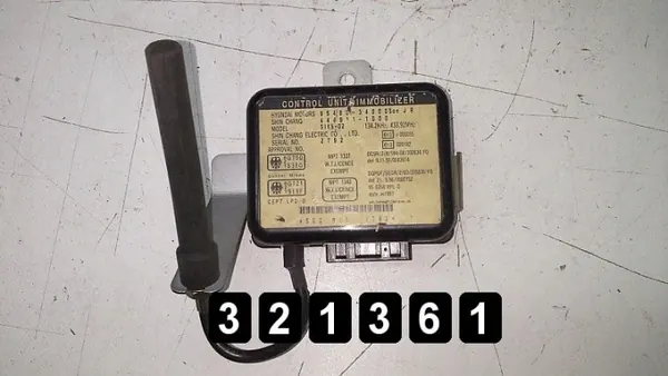 ECU Hyundai Sonata OEM AM-321361 1997 Usado image 4