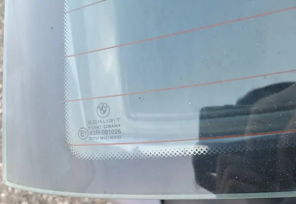 BMW E46 Heckscheibe OEM SZYBA TYŁ TYLNA image 5