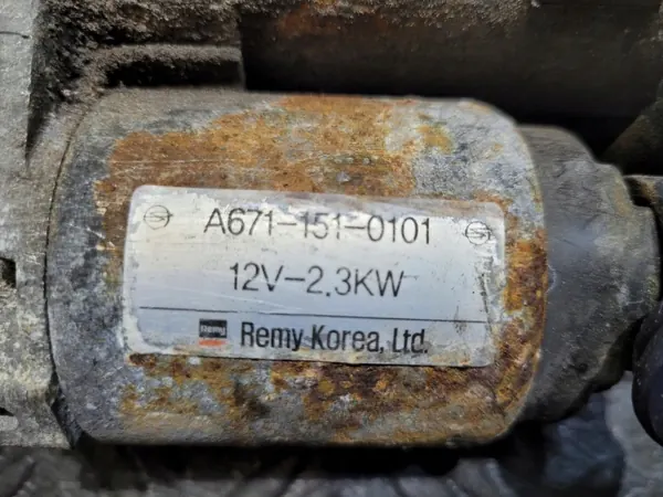 Startmotor A671-151-0101 för SsangYong Korando III image 3