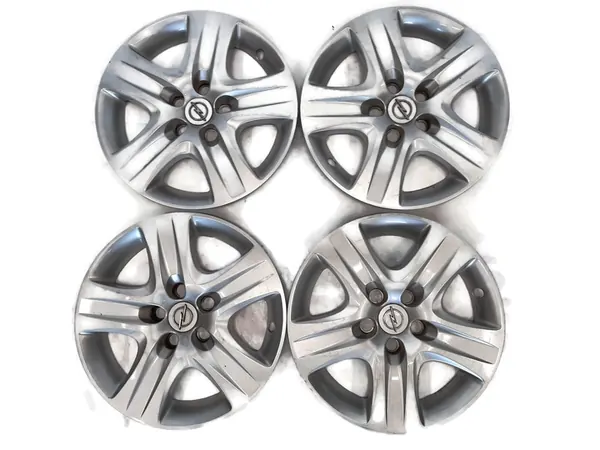 Enjoliveurs Opel d'origine 16" argent - Ensemble de 4 image 2