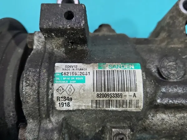 Compresseur AC OEM 8200953359-A pour Renault Clio III 1.5 DCI image 4
