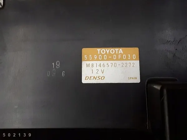 Módulo controle ar condicionado Toyota OEM 559000F030 image 5