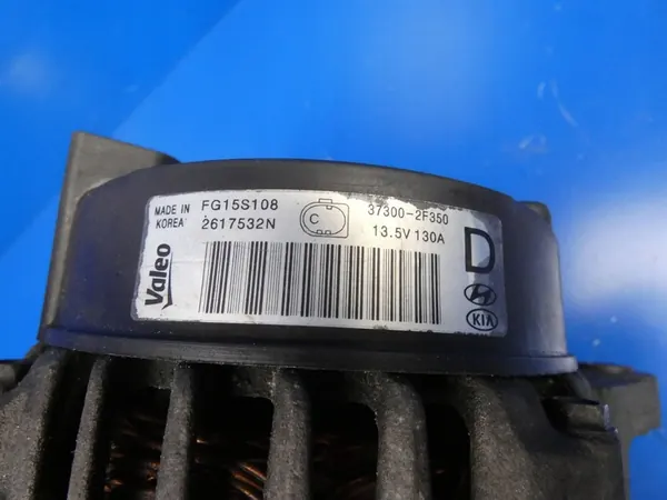 Vaihtovirtageneraattori Kia Sportage IV Hyundai Tucson II 2.0 CRDI OEM image 3