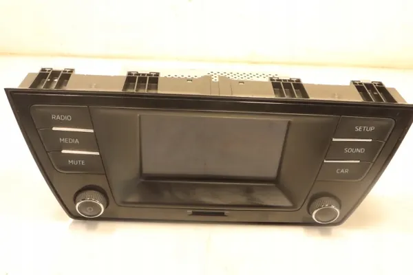 Rádio Skoda Fabia III OEM 6V0035867F - Usado image 5