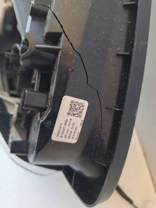 MITSUBISHI ECLIPSE CROSS 18- VASEN PUOLEIN PEILI 6PIN B7Q237-0000 image 2