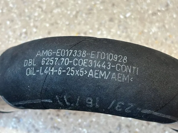 Oljerör OEM A1771800826 för Mercedes C63 S AMG image 3