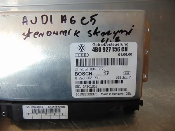 Module de contrôle boîte Audi A6 C5 S6 4.2 4B0927156CH image 4