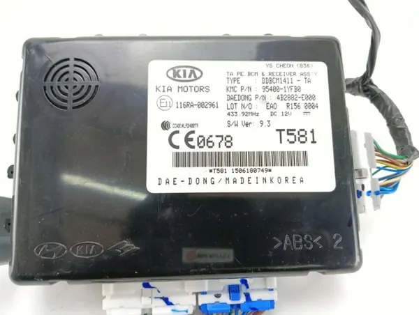 Módulo BCM OEM 95400-1YFB0 para Kia Picanto II image 7