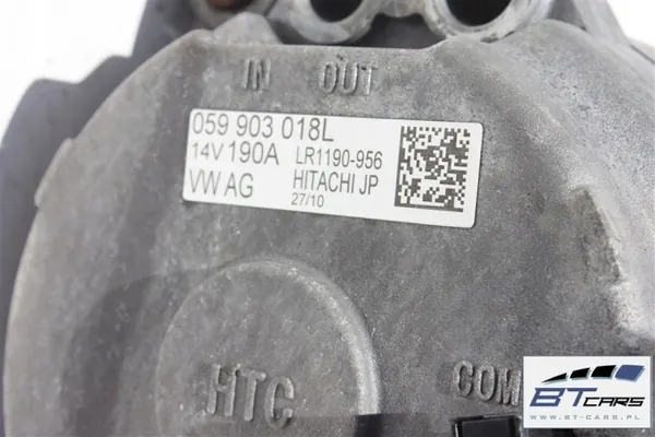 Audi A8 Q7 Dynamo OEM 059903018L 190A TDi image 6