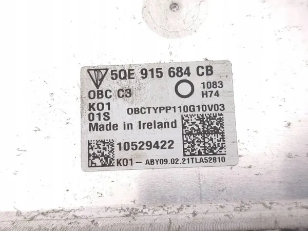 Inversor Porsche Taycan OEM 5QE915684CB - Usado image 8