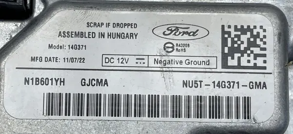 Módulo Gateway FORD TRANSIT COURIER NU5T-14G371-GMA image 3
