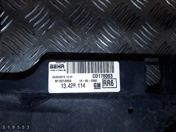 Opel Corsa E Kühlerlüfter OEM cd176003 mit Diffusor image 5