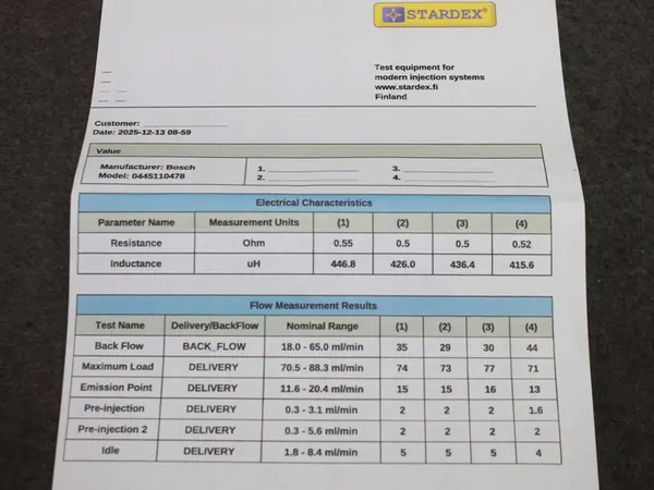 BMW F30 F10 F15 N57D30A 3.0D Componentes del Sistema de Combustible OEM image 2