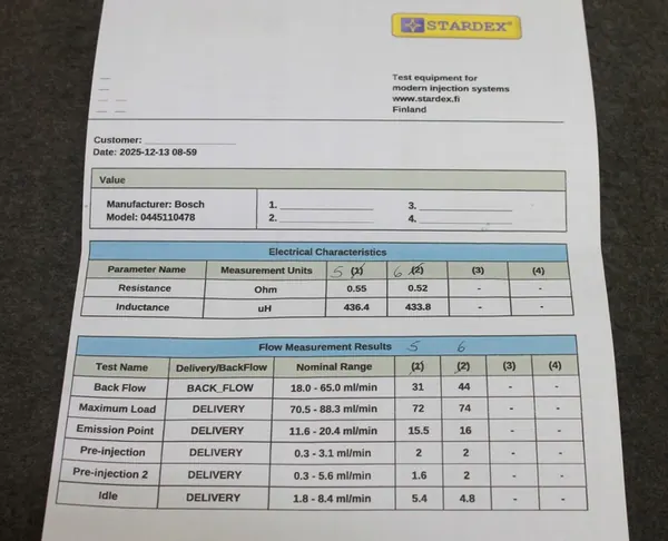 BMW F30 F10 F15 N57D30A 3.0D Componentes del Sistema de Combustible OEM image 3