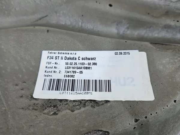 Vasen Takapenkin Sivupaneeli OEM IMPRK1539791 BMW image 5