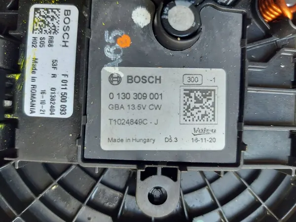 Ventilador de aquecimento Mercedes 0130309001 image 3