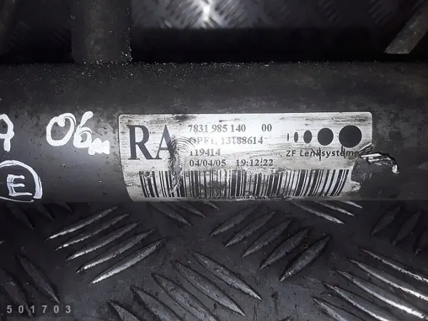 Cremallera dirección Opel OEM 7831985140 Usado image 5