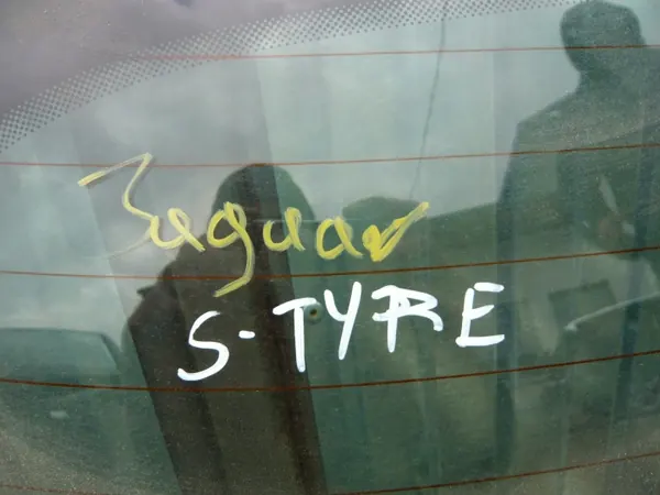 Luna trasera usada OEM Szyba tylna Jaguar S-Type image 3