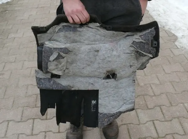 OEM JOK-130-K23 Bestuurders kniesteun zwart Mercedes S-Klasse image 5