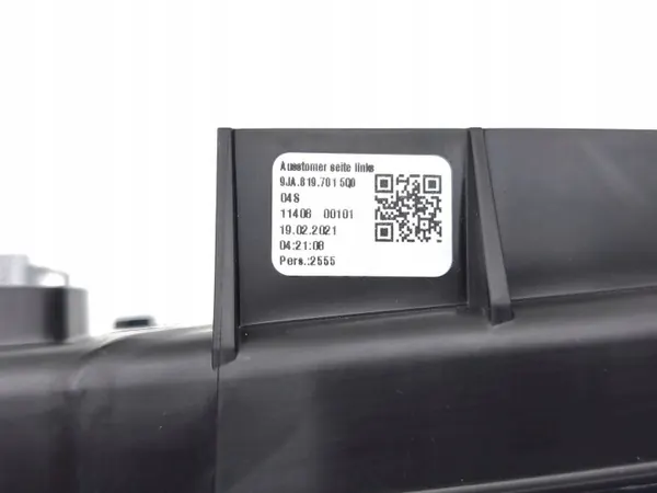 Conduit de ventilation Porsche Taycan OEM 9JA819701 image 10