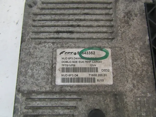 FIAT DOBLO I 223 Contrôleur de moteur image 4