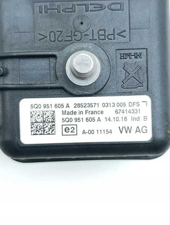 Module Anti-Vol & Contrôle Inclinaison Bentley OE 5Q0951605A image 7