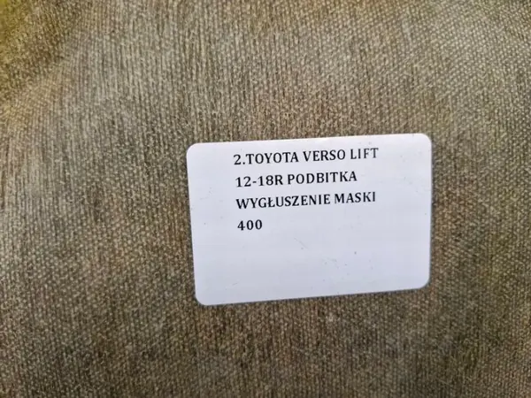 Toyota OE D4F56GDEFR Coussinet Insulation Capot image 8