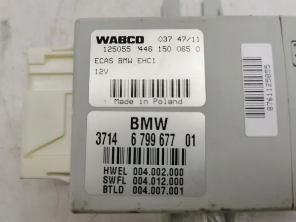 Unité de contrôle suspension air arrière BMW 5 F10/F11 OEM 37146799677 image 3