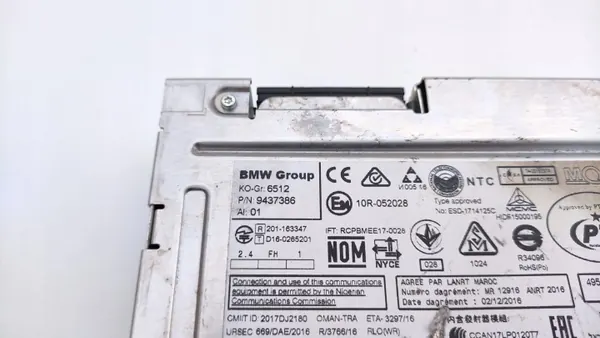 BMW Radiolezer OEM 9437386 voor 3 F30/X1 F48 image 5