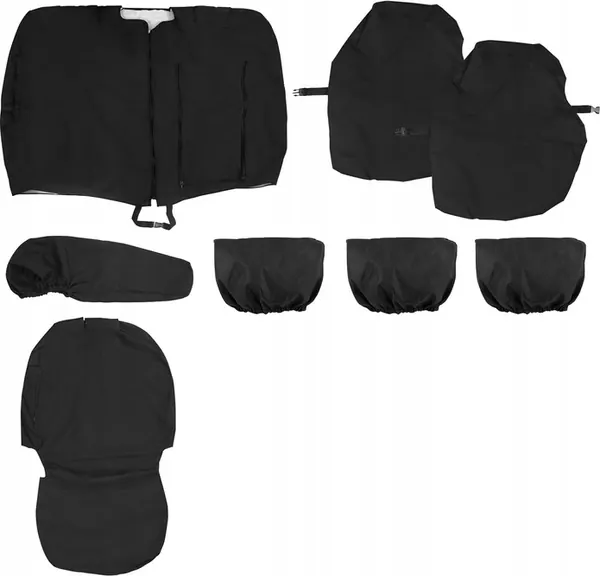 Capas de assento OEM B0CM6DYXLQ para Ford Transit Custom image 2