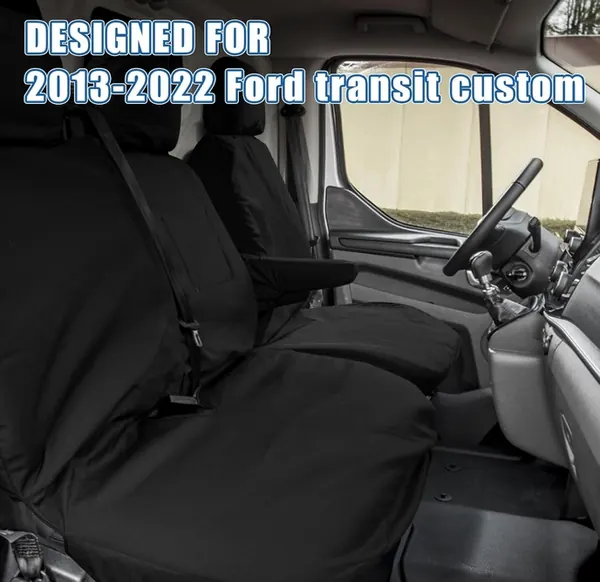 Capas de assento OEM B0CM6DYXLQ para Ford Transit Custom image 3