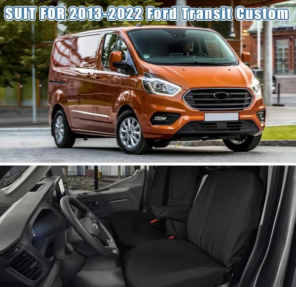 Capas de assento OEM B0CM6DYXLQ para Ford Transit Custom image 4