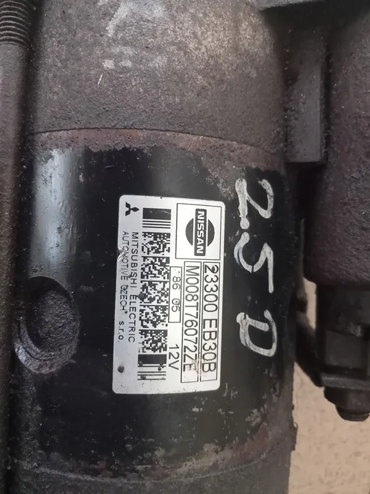 Motor de arranque Nissan Renault M008T76072ZE 23300 EB30B image 2