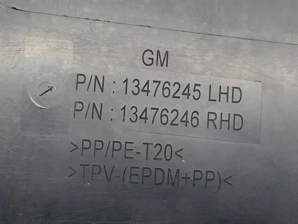 OEM 13476245 Pare-brise avant pour Opel Crossland image 3