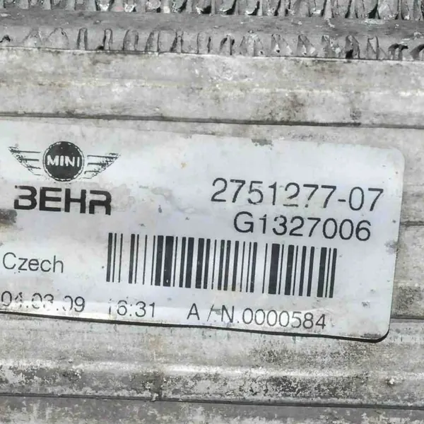 Intercooler Mini Cooper R55 2013 - OEM 2751277 image 3