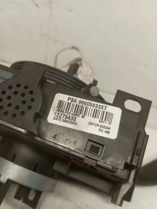 Gecombineerde schakelaar Citroen Peugeot 96605633XT image 4