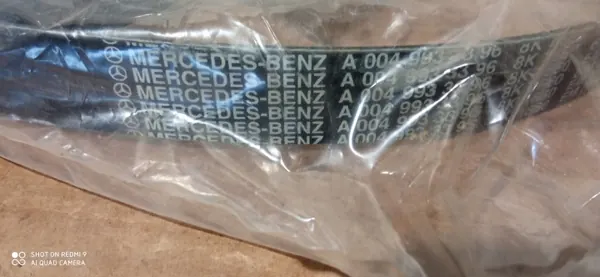 Correia trapezoidal Mercedes OEM A0049933396 - Original image 3