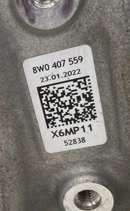 Pivot avant gauche Audi A4 B9 A5 8W6 8W0407559 image 3