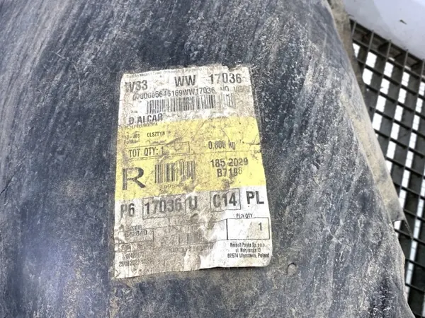 OEM LORK-1260-145217 Fram Vänster Hjulhus Arkana SUV image 4