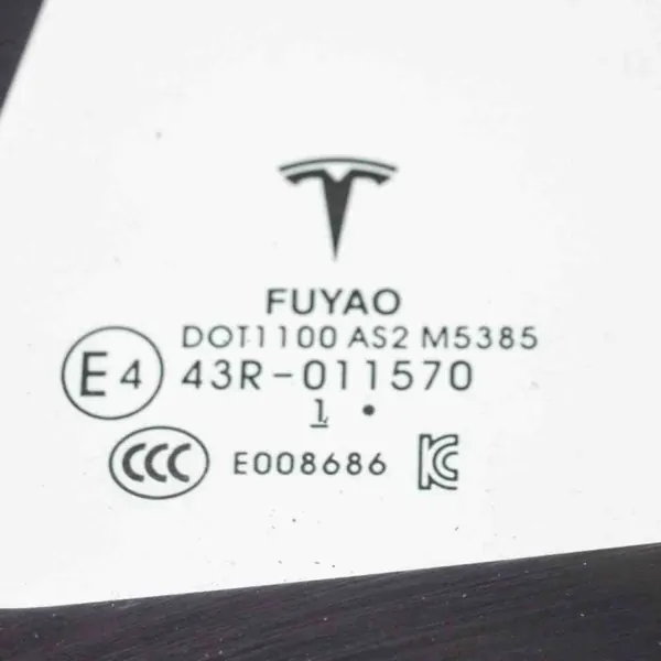 Tesla Model 3 höger bakruta OEM 43R011570 image 3