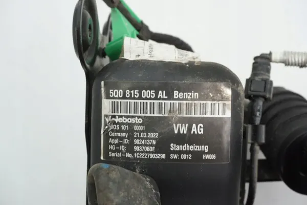 Calentador auxiliar Webasto OEM 5Q0815005AL para VW Golf VII image 5